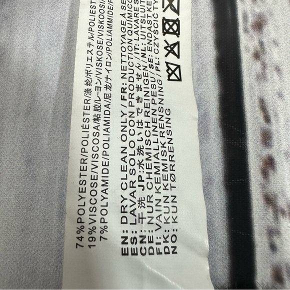 J.O.A Just One Answer Small Black & Brown Zebra Print Long Fuzzy Cardigan Duster - Picture 10 of 11